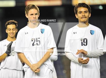 Thumbnail 2 in West Hills vs Granite Hills (Soccer at the Q) photogallery.