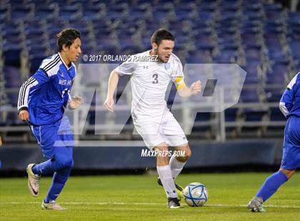 Thumbnail 3 in West Hills vs Granite Hills (Soccer at the Q) photogallery.
