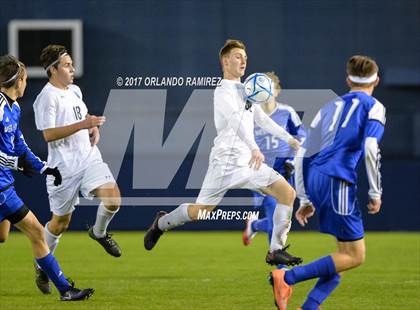 Thumbnail 2 in West Hills vs Granite Hills (Soccer at the Q) photogallery.