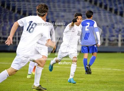 Thumbnail 1 in West Hills vs Granite Hills (Soccer at the Q) photogallery.