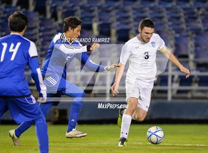 Thumbnail 1 in West Hills vs Granite Hills (Soccer at the Q) photogallery.