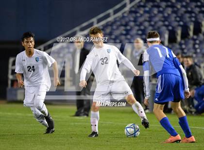 Thumbnail 3 in West Hills vs Granite Hills (Soccer at the Q) photogallery.