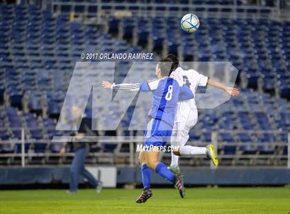 Thumbnail 2 in West Hills vs Granite Hills (Soccer at the Q) photogallery.