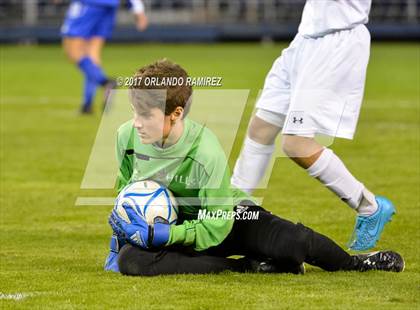 Thumbnail 2 in West Hills vs Granite Hills (Soccer at the Q) photogallery.