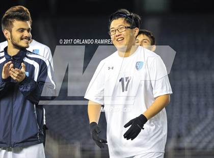 Thumbnail 3 in West Hills vs Granite Hills (Soccer at the Q) photogallery.