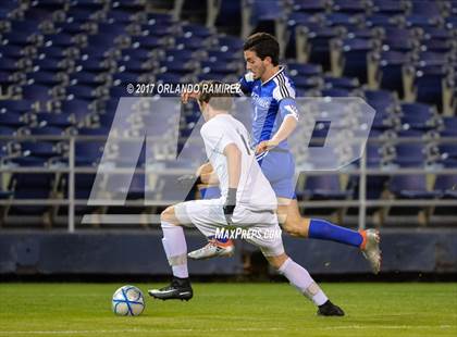 Thumbnail 3 in West Hills vs Granite Hills (Soccer at the Q) photogallery.