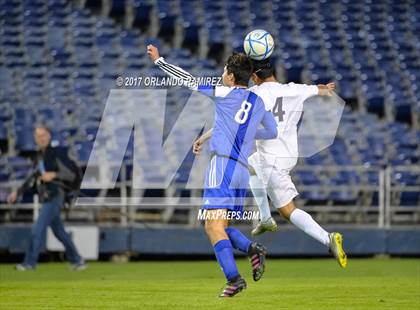 Thumbnail 1 in West Hills vs Granite Hills (Soccer at the Q) photogallery.