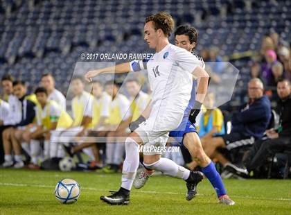 Thumbnail 2 in West Hills vs Granite Hills (Soccer at the Q) photogallery.