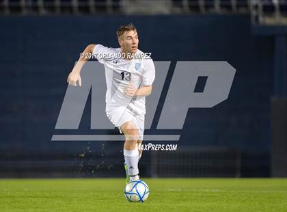Thumbnail 2 in West Hills vs Granite Hills (Soccer at the Q) photogallery.
