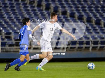 Thumbnail 1 in West Hills vs Granite Hills (Soccer at the Q) photogallery.