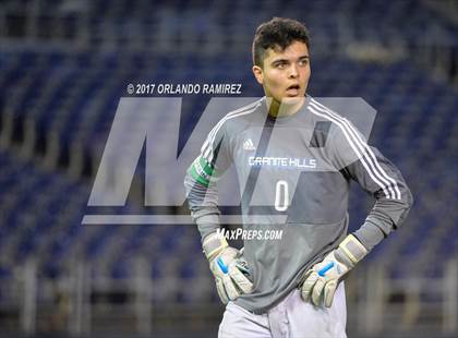 Thumbnail 1 in West Hills vs Granite Hills (Soccer at the Q) photogallery.