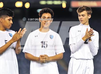 Thumbnail 2 in West Hills vs Granite Hills (Soccer at the Q) photogallery.