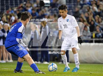 Thumbnail 3 in West Hills vs Granite Hills (Soccer at the Q) photogallery.