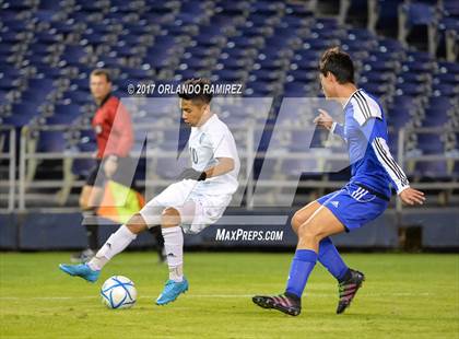 Thumbnail 3 in West Hills vs Granite Hills (Soccer at the Q) photogallery.