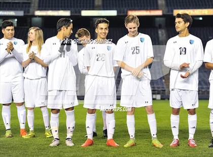 Thumbnail 3 in West Hills vs Granite Hills (Soccer at the Q) photogallery.
