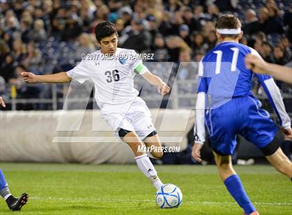 Thumbnail 2 in West Hills vs Granite Hills (Soccer at the Q) photogallery.
