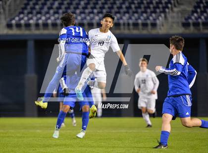 Thumbnail 2 in West Hills vs Granite Hills (Soccer at the Q) photogallery.