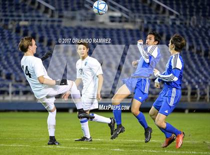 Thumbnail 2 in West Hills vs Granite Hills (Soccer at the Q) photogallery.