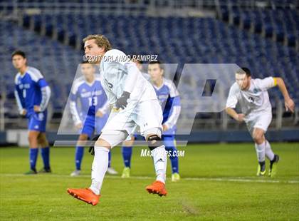 Thumbnail 2 in West Hills vs Granite Hills (Soccer at the Q) photogallery.