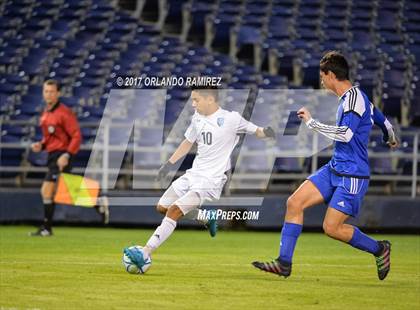 Thumbnail 1 in West Hills vs Granite Hills (Soccer at the Q) photogallery.