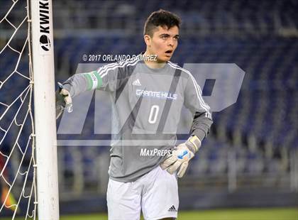 Thumbnail 2 in West Hills vs Granite Hills (Soccer at the Q) photogallery.