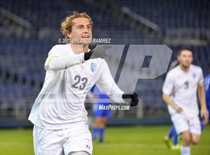 Thumbnail 1 in West Hills vs Granite Hills (Soccer at the Q) photogallery.