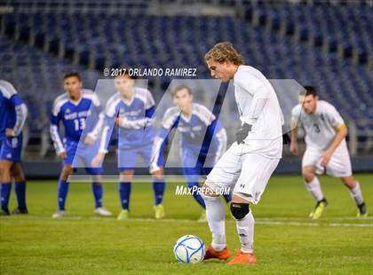 Thumbnail 3 in West Hills vs Granite Hills (Soccer at the Q) photogallery.