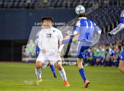 Thumbnail 3 in West Hills vs Granite Hills (Soccer at the Q) photogallery.
