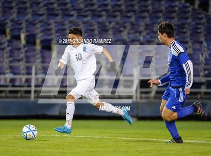 Thumbnail 3 in West Hills vs Granite Hills (Soccer at the Q) photogallery.