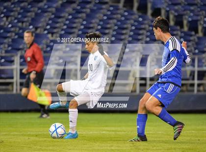 Thumbnail 2 in West Hills vs Granite Hills (Soccer at the Q) photogallery.