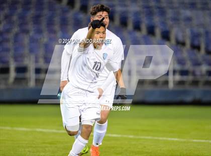 Thumbnail 3 in West Hills vs Granite Hills (Soccer at the Q) photogallery.