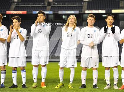 Thumbnail 1 in West Hills vs Granite Hills (Soccer at the Q) photogallery.