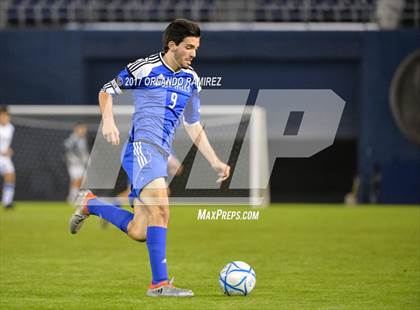 Thumbnail 3 in West Hills vs Granite Hills (Soccer at the Q) photogallery.