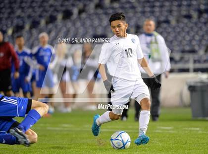 Thumbnail 1 in West Hills vs Granite Hills (Soccer at the Q) photogallery.