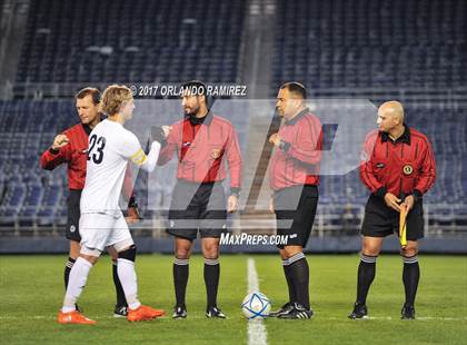 Thumbnail 1 in West Hills vs Granite Hills (Soccer at the Q) photogallery.