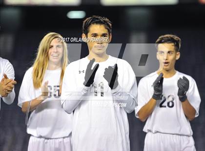 Thumbnail 3 in West Hills vs Granite Hills (Soccer at the Q) photogallery.