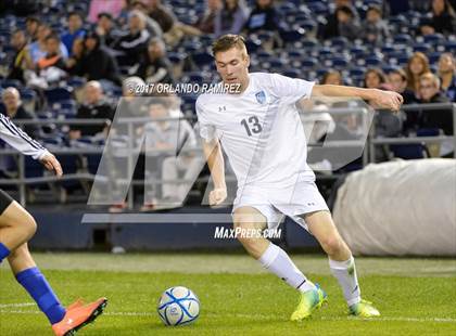Thumbnail 2 in West Hills vs Granite Hills (Soccer at the Q) photogallery.