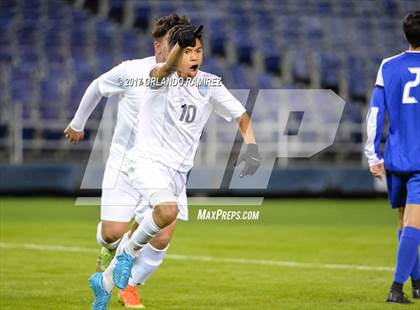 Thumbnail 1 in West Hills vs Granite Hills (Soccer at the Q) photogallery.