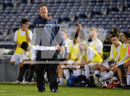Thumbnail 1 in West Hills vs Granite Hills (Soccer at the Q) photogallery.