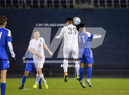 Thumbnail 3 in West Hills vs Granite Hills (Soccer at the Q) photogallery.