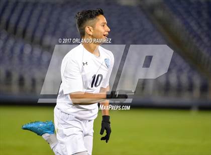 Thumbnail 3 in West Hills vs Granite Hills (Soccer at the Q) photogallery.