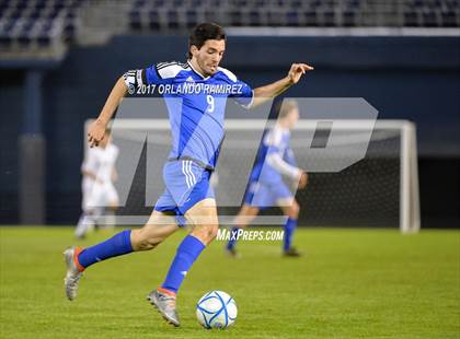 Thumbnail 2 in West Hills vs Granite Hills (Soccer at the Q) photogallery.