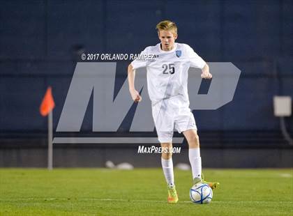 Thumbnail 2 in West Hills vs Granite Hills (Soccer at the Q) photogallery.