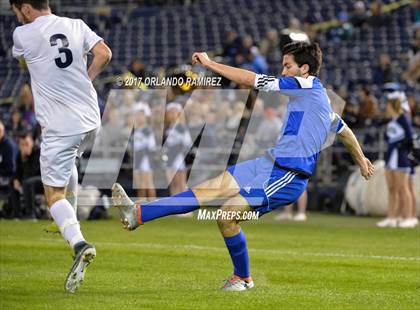 Thumbnail 3 in West Hills vs Granite Hills (Soccer at the Q) photogallery.