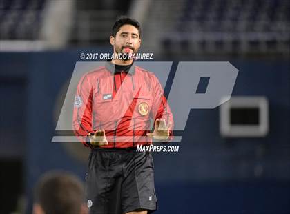 Thumbnail 3 in West Hills vs Granite Hills (Soccer at the Q) photogallery.