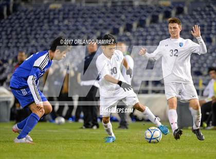 Thumbnail 3 in West Hills vs Granite Hills (Soccer at the Q) photogallery.