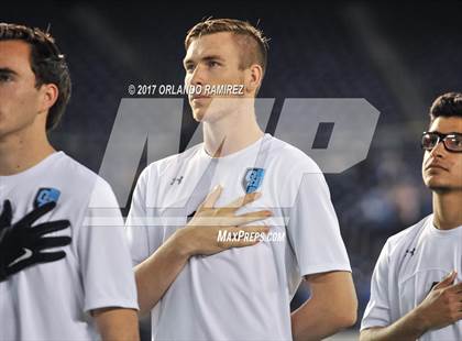 Thumbnail 2 in West Hills vs Granite Hills (Soccer at the Q) photogallery.