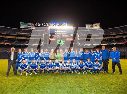 Thumbnail 2 in West Hills vs Granite Hills (Soccer at the Q) photogallery.