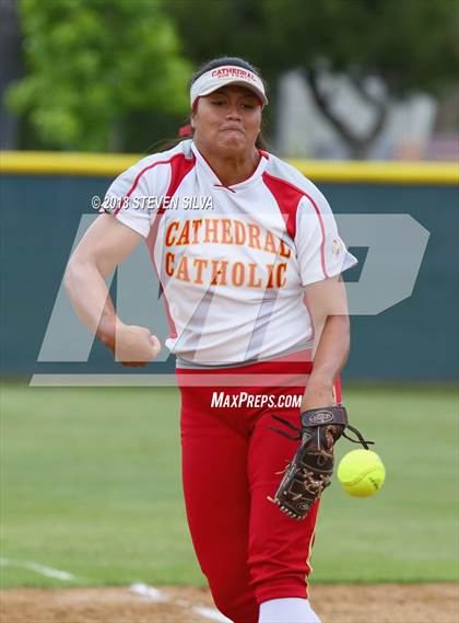 Thumbnail 3 in Bonita Vista vs. Cathedral Catholic (CIF SDS Open Division 2nd Round Playoff) photogallery.