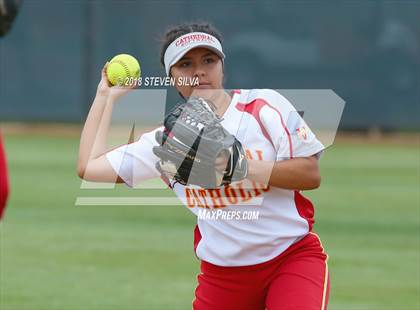 Thumbnail 3 in Bonita Vista vs. Cathedral Catholic (CIF SDS Open Division 2nd Round Playoff) photogallery.